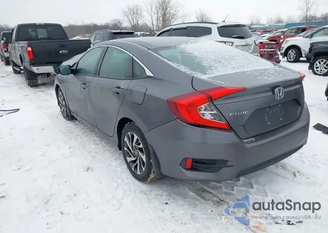 2016 Honda Civic Ex from USA, damaged, VIN 19XFC2F75GE063162